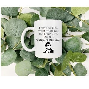 Custom Sublimated Parks and Rec Inspired 11 oz Mug